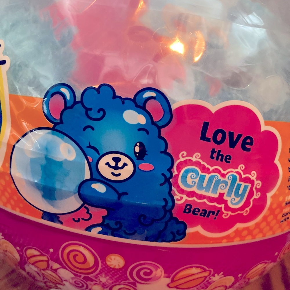 💕🐻LOVEtheCURLY BEAR🐻💕PIKMI POPS SURPRISE! JUMBO scented PLUSH UNOPENED 🤩NEW🤩